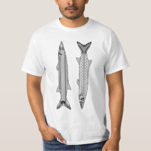 Barracuda Fish Vuxen Coloring Shirt Tröja