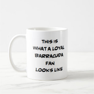 barracuda fläkt, lojal kaffemugg
