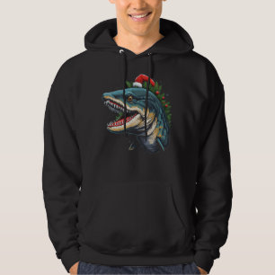 Barracuda jul Funny Fish Julafton Julhelg Hoodie