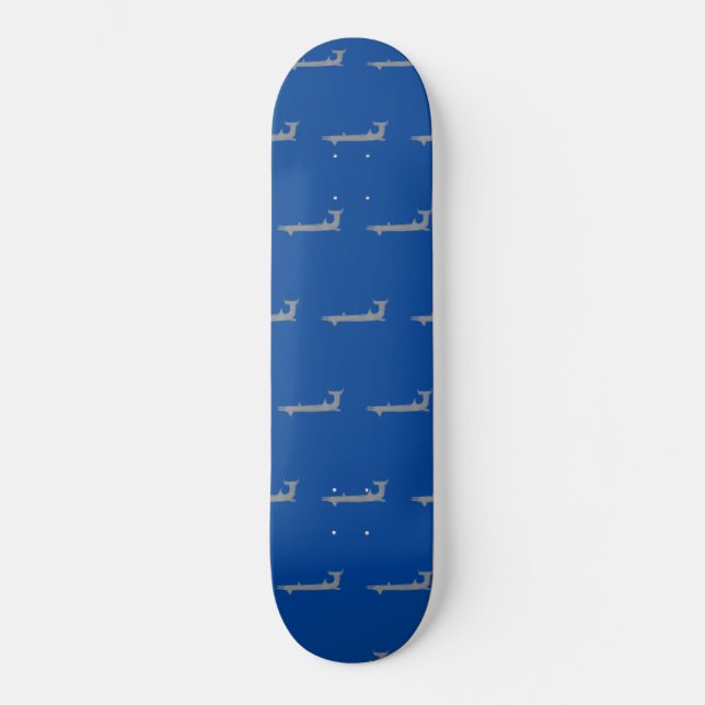 Barracuda Skateboard Deck (Framsida)