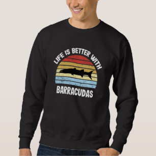 Barracuda T Shirt Life är bättre med Barracudas Lång Ärmad Tröja