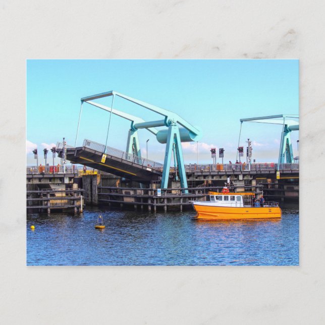 Barrage, Cardiff Bay Cardiff, Wales 2012 Postcard Vykort (Framsida)