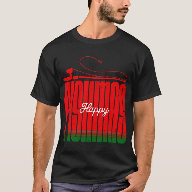 Barramundifiskaren - Tar hem kromen T Shirt (Framsida)