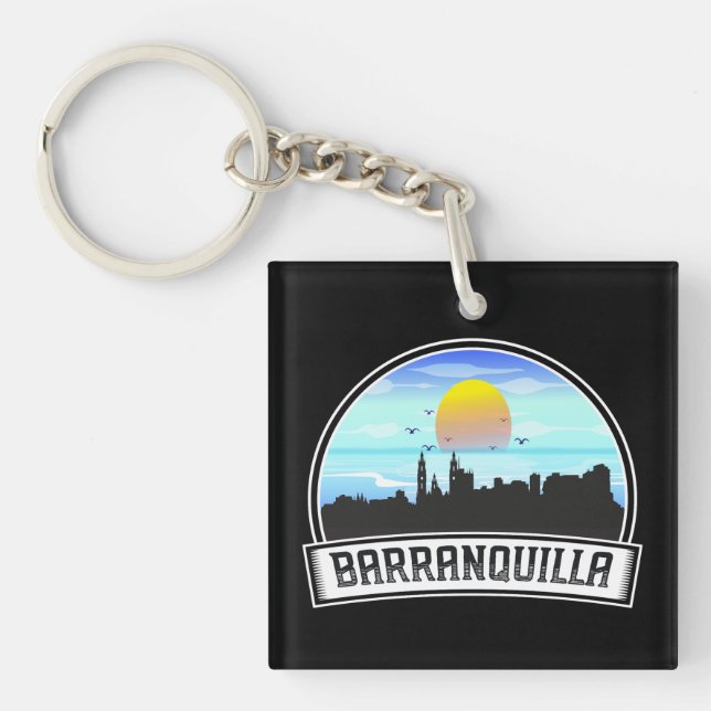 Barranquilla Colombia Skyline Panorama View (Framsidan)