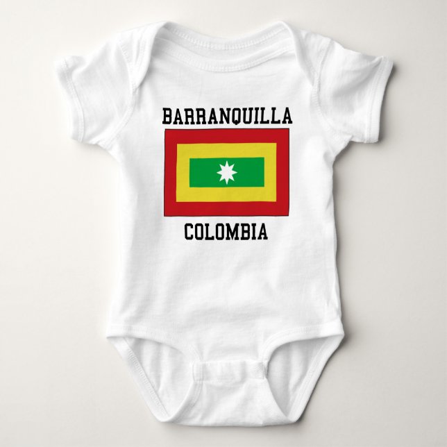 Barranquilla Colombia T Shirt (Framsida)