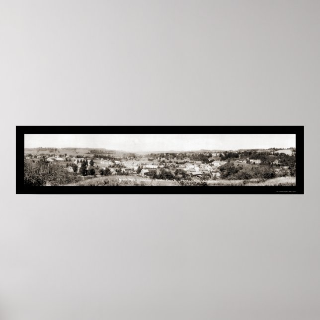 Barre VT Meadow Photo 1917 Poster (Framsidan)