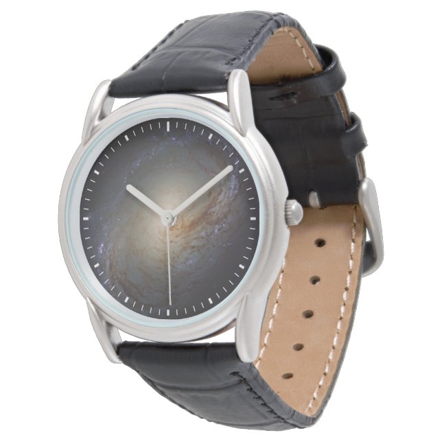 Barred Lenticular Galaxy Ngc 3368 Armbandsur (Vinklad)