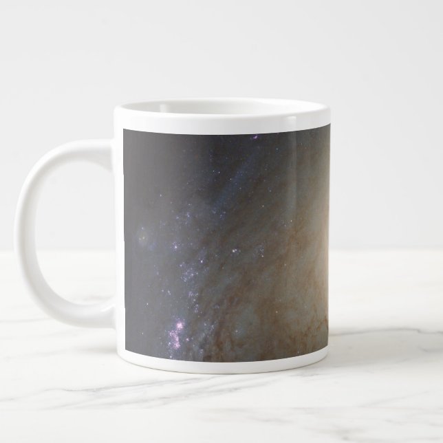 Barred Lenticular Galaxy Ngc 3368 Jumbo Mugg (Vänster)