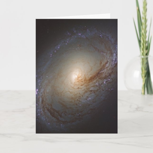 Barred Lenticular Galaxy Ngc 3368 Kort (Framsida)