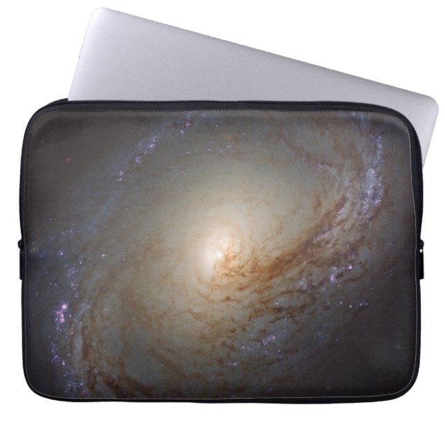 Barred Lenticular Galaxy Ngc 3368 Laptop Fodral (Framsidan)