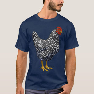 Barred Plymouth Sten Hen Chicken Älskare T Shirt