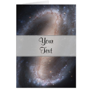Barred Spiral Galaxy Hälsningskort