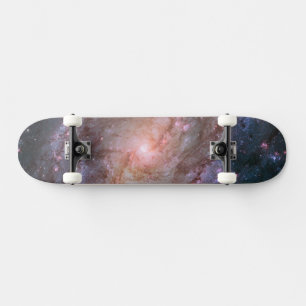 Barred Spiral Galaxy Messier 83. Mini Skateboard Bräda 18,5 Cm