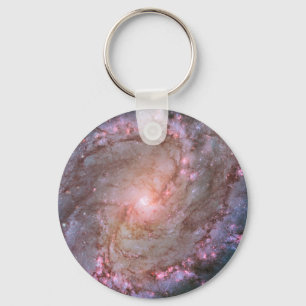 Barred Spiral Galaxy Messier 83. Nyckelring