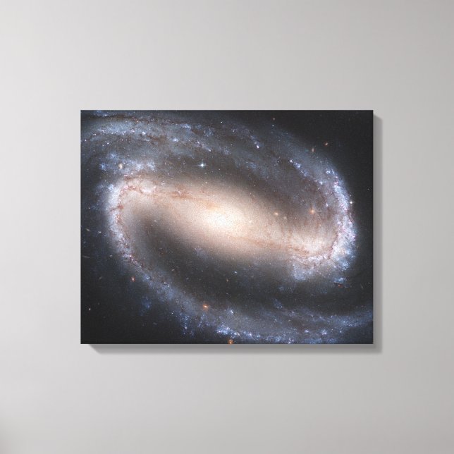 Barred Spiral Galaxy NGC 1300 Canvastryck (Framsida)