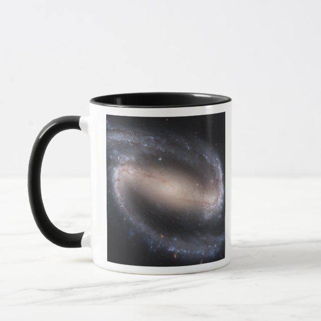 Barred Spiral Galaxy NGC 1300 Mugg (Vänster)