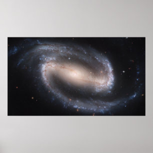 Barred Spiral Galaxy NGC 1300 Poster