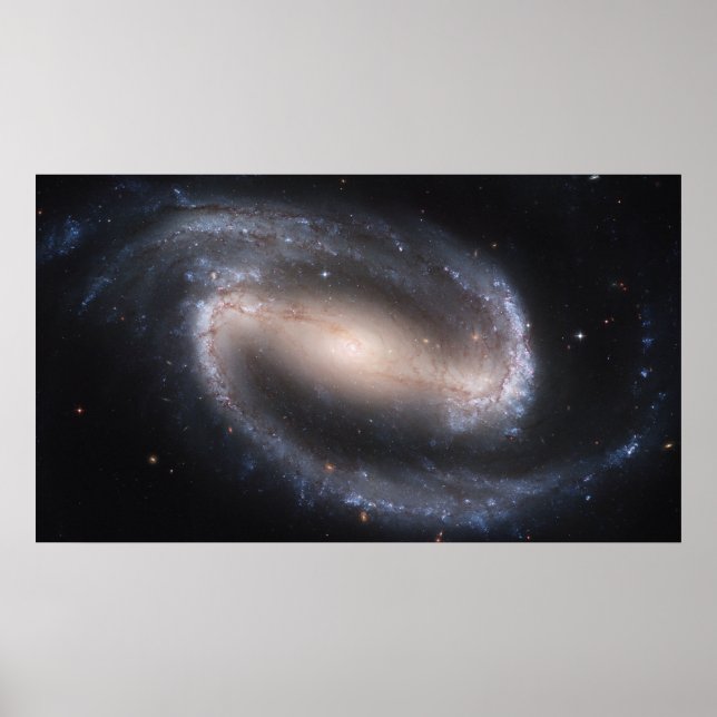 Barred Spiral Galaxy NGC 1300 Poster (Framsidan)
