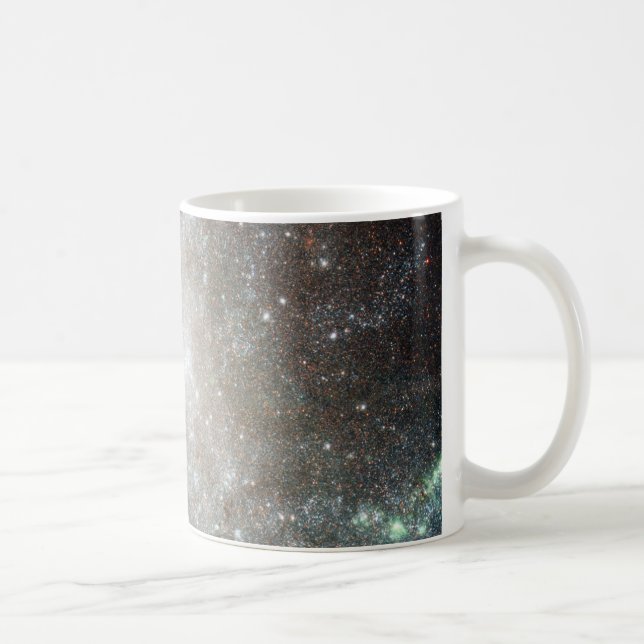 Barred Spiral Galaxy NGC 1313 - HST Kaffemugg (Höger)