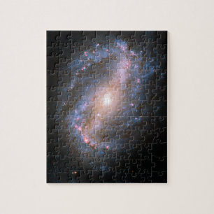 Barred Spiral Galaxy Pussel