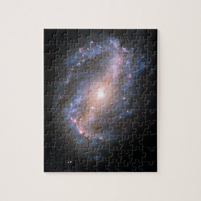 Barred Spiral Galaxy Pussel (Vertikal)