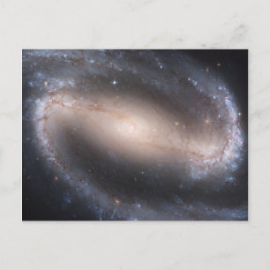 Barred Spiral Galaxy Vykort