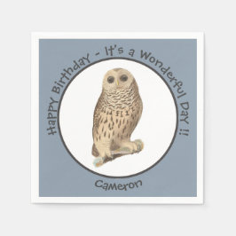 Barred Uggla - Evenemang vid födelsedag eller andr Pappersservett