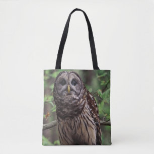 Barred Uggla Tote Bag Tygkasse