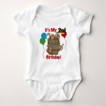 Barrel of Monkey 2nd Birthday Tshirts and Gifts