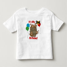 Barrel of Monkey 2nd Birthday Tshirts and Gifts