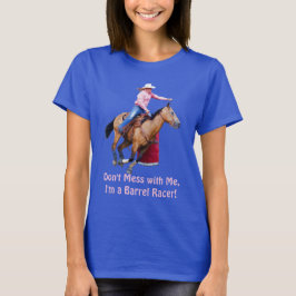Barrel Racer and Horse Rolig tröja