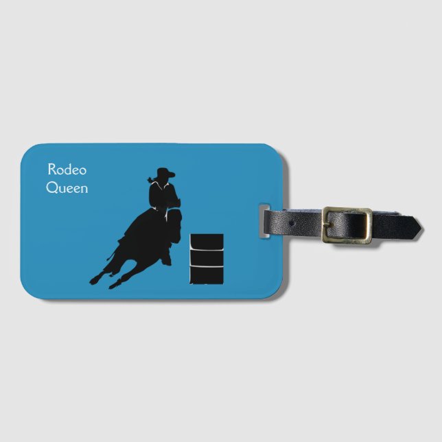 Barrel Racer Bagagebricka (Framsida horisontal)