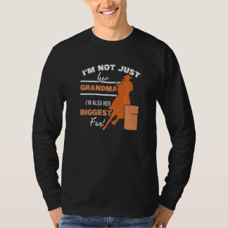 Barrel Racer Fläkt Grandma Grandmor Horse Barrel T Shirt