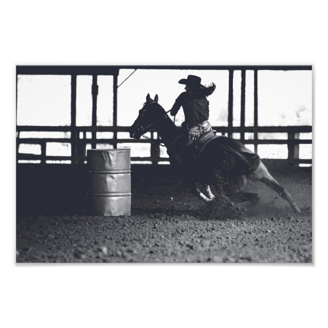Barrel Racer — Fototryck (Framsidan)
