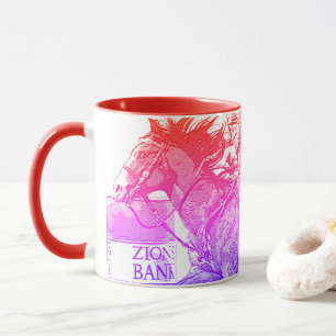 Barrel Racer II (regnbåge) Mugg