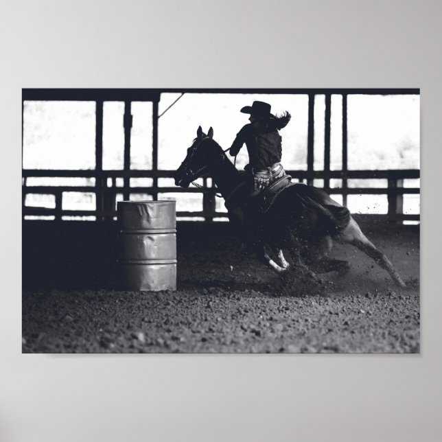 Barrel Racer — Poster (Framsidan)