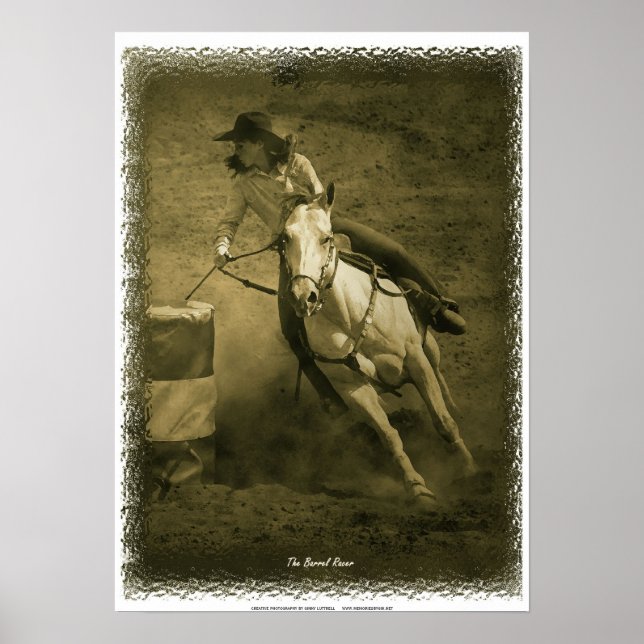 Barrel Racer Poster (Framsidan)