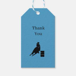 Barrel Racer Presentetikett