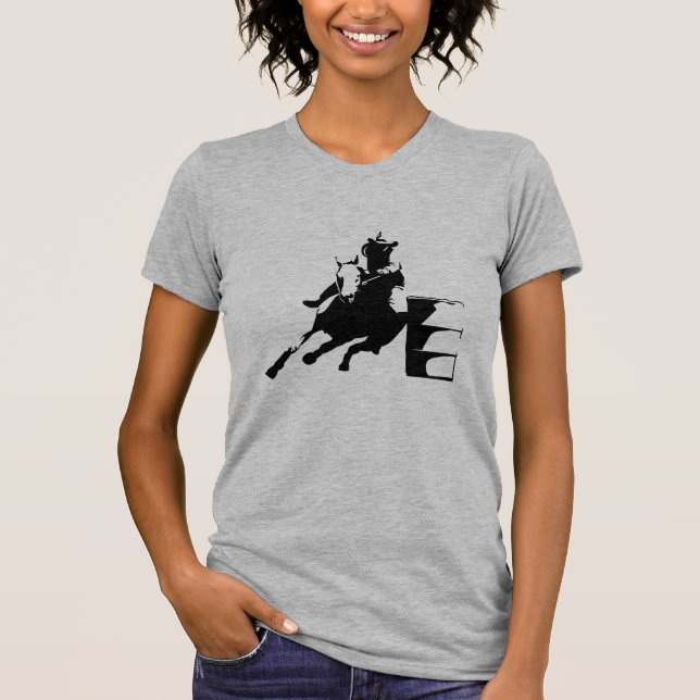Barrel Racer T Shirt (Framsida)