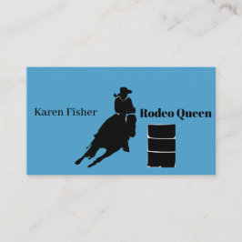 Barrel Racer Visitkort