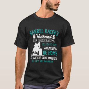 Barrel Racers Make Ja, hon är Tävla Rodeo T Shirt