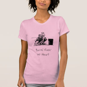 Barrel Tävla Horse T Shirt