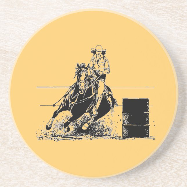 Barrel Tävla Horse Underlägg Sandsten (Framsidan)