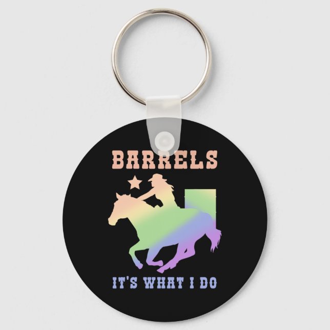 Barrels vad jag gör nyckelring (Framsida)