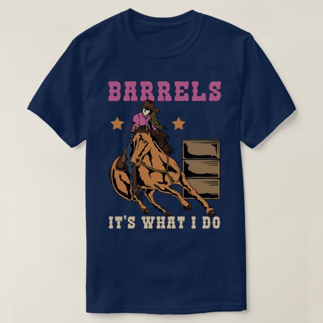 Barrels vad jag gör  t shirt (Design framsida)