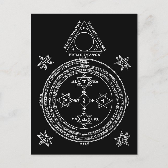 Barrett Diagram Vykort (Framsida)