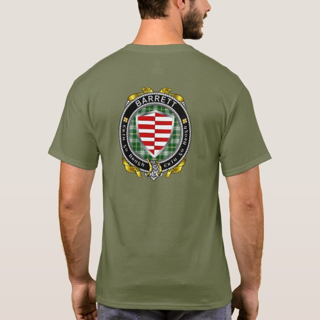 Barrett Irish Shield T-Shirt (Baksida)