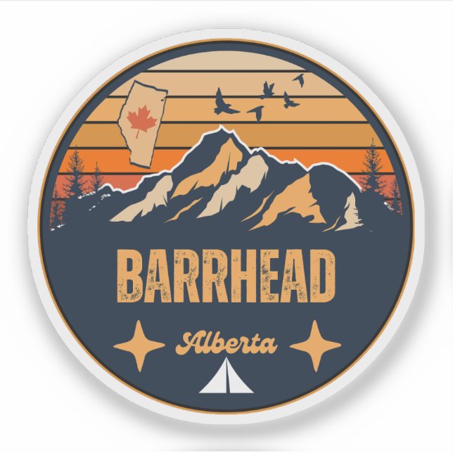 Barrhead, Alberta Klistermärken (Framsida)