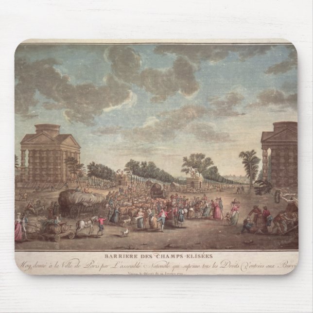 Barriären på mästarna Elysees Musmatta (Framsidan)