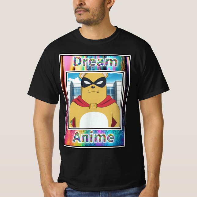 Barrier Bear Dream Anime T Shirt (Framsida)